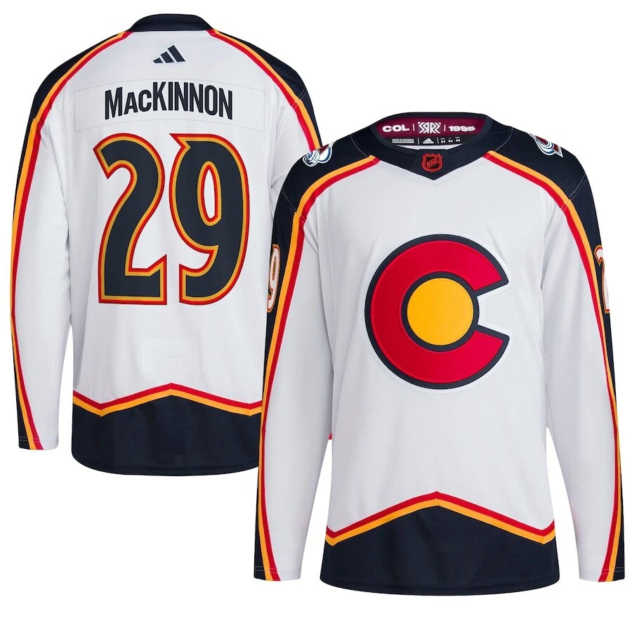 Colorado Avalanche – MacKinnon 2022-23 Reverse Retro 2.0 MiC GI –  Downtown's Jerseys