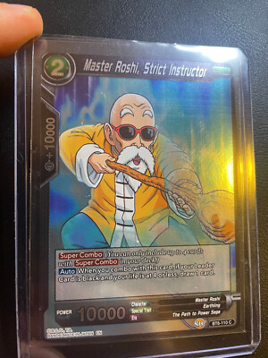 PACK FRESH DBS TCG - FOIL - Master Roshi, Strict Instructor - BT6-110