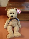 Ty Beanie Baby Fuzz the Bear Vintage Retired W/Tag Errors  1998