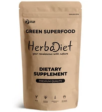Super Greens Superfood Powder Moringa, Spirulina, Wheatgrass Vitamins & Minerals