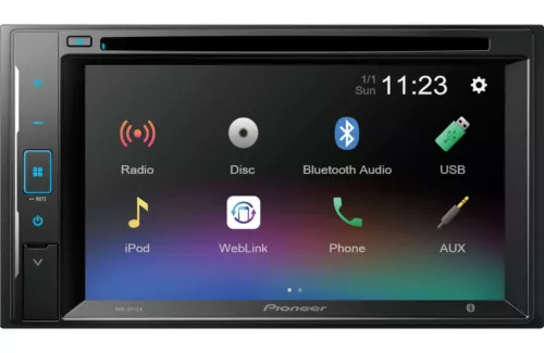 Pioneer AVH-241EX 2-DIN 6.2" Resistive Glass Touchscreen DVD Receiver