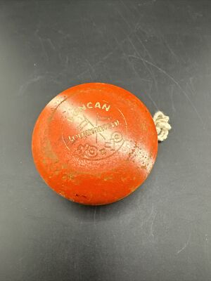 Vintage Duncan Crossed Flags Tournament Yo-Yo Early 60s  