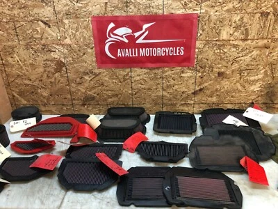 Lot De Filtres À Air Pour Moto K&N Aftermarket KAWASAKI HONDA GSXR BMC - Photo 1/4