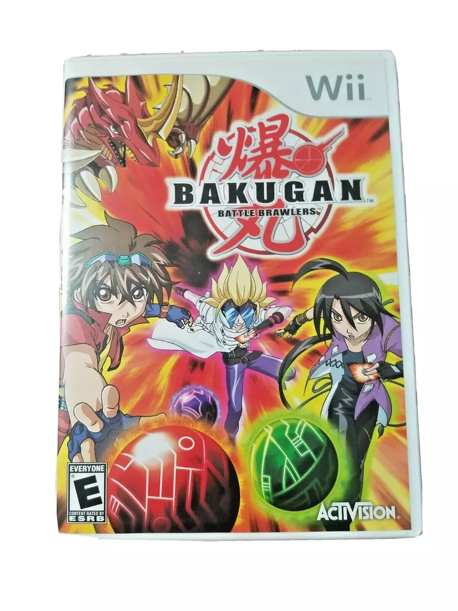 Bakugan Battle Brawlers Video Game Nintendo Wii Activision NO