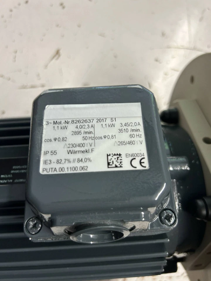 Bomba de inmersión centrífuga de plástico RTL-PP-10/160-1E/3-IE3-300 1,1 KW 400/460 V Foto 4 de 4