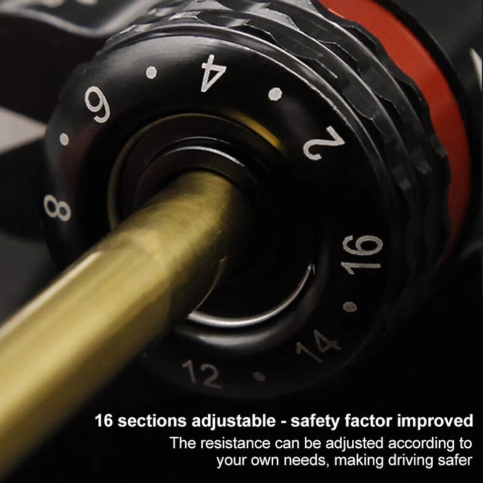 Estabilizador amortiguador de dirección 250 mm/9,8"" para Honda Yamaha KTM BMW Ducati Triumph Foto 3 de 4