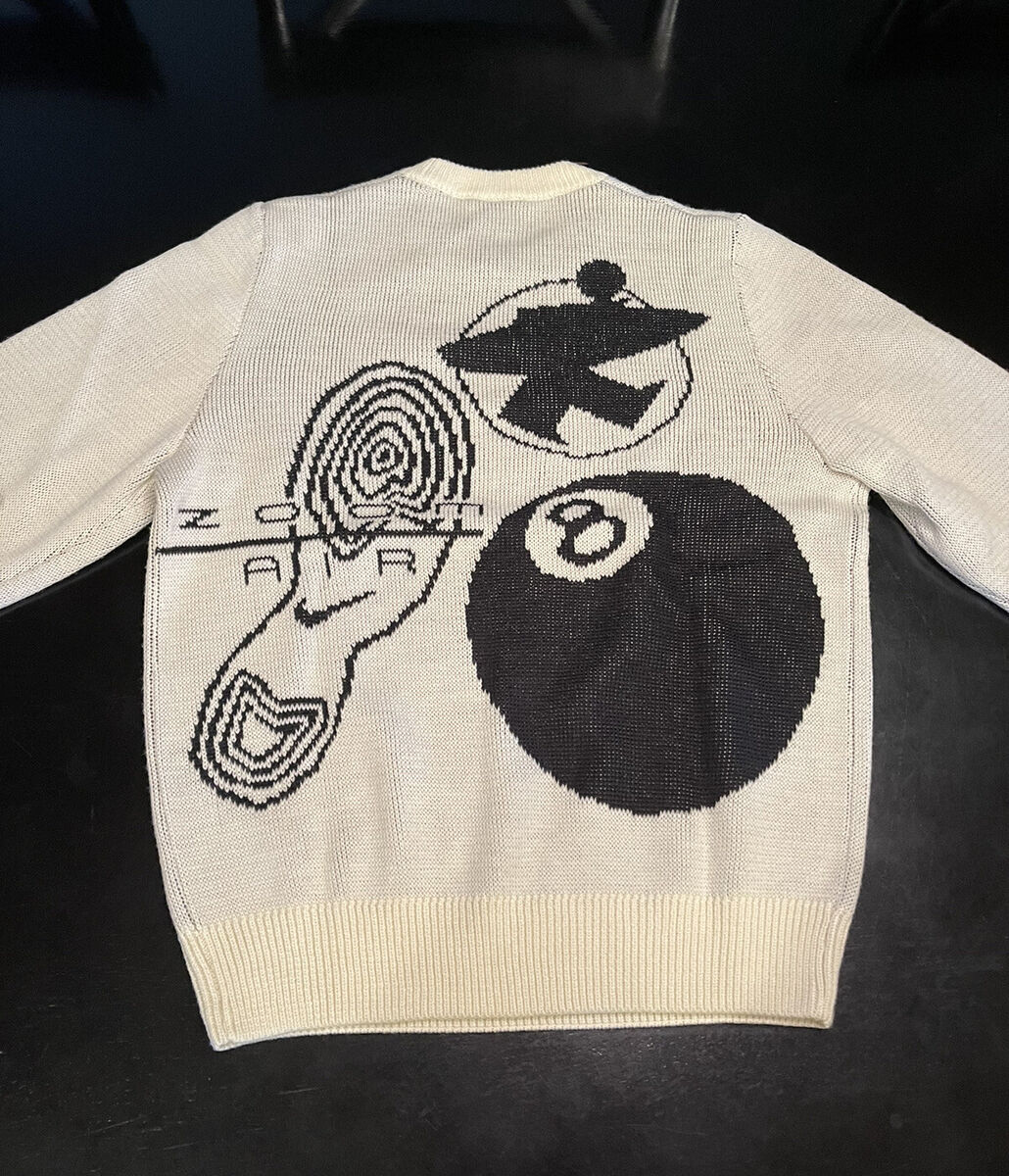 Stussy x Nike Icon Knit Sweater Size XS Extra Small DR2893-238