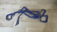 Louis Vuitton Blue Ribbon with White Approx 60"