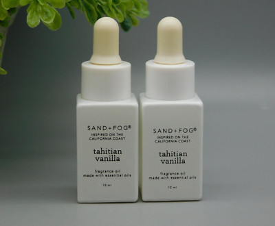 2x Sand + Fog Fragrance Diffuser Oil TAHITIAN VANILLA 10 ml New Without Box