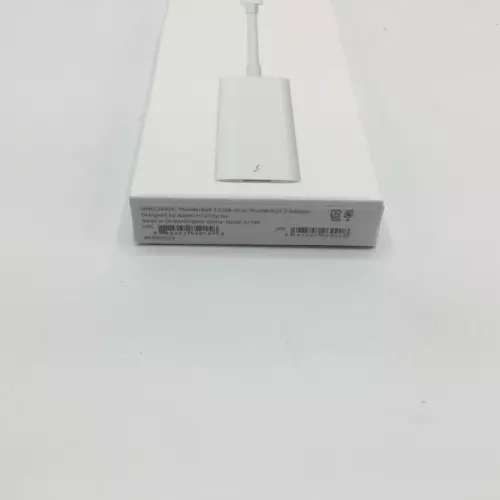Apple A1790 ThunderBolt 3 Male (USB-C) to ThunderBolt 2 Female Adapter - Picture 2 of 5