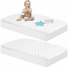 Waterproof Quilted Mattress Cover Pad Protector Absorbent Topper 32x16x4