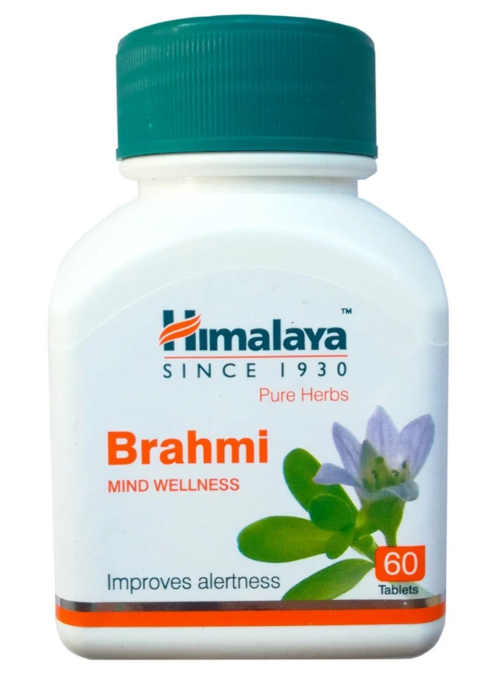 BRAHMI HIMALAYA FRESCO NUEVO 2 CAJA 120 COMPRIMIDOS EE. UU. CLARIDAD CONSOLIDACIÓN SALUD Foto 4 de 4