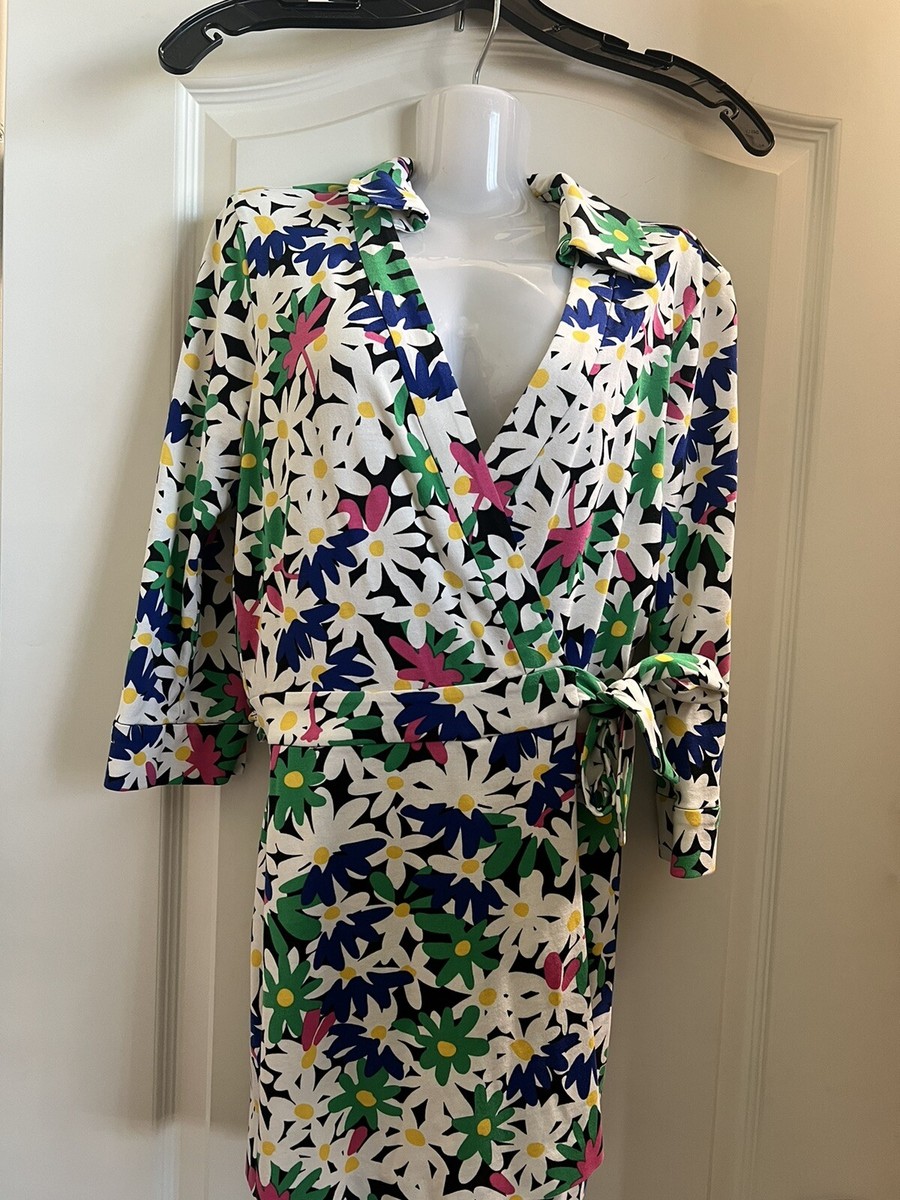 dvf short wrap dress DVF