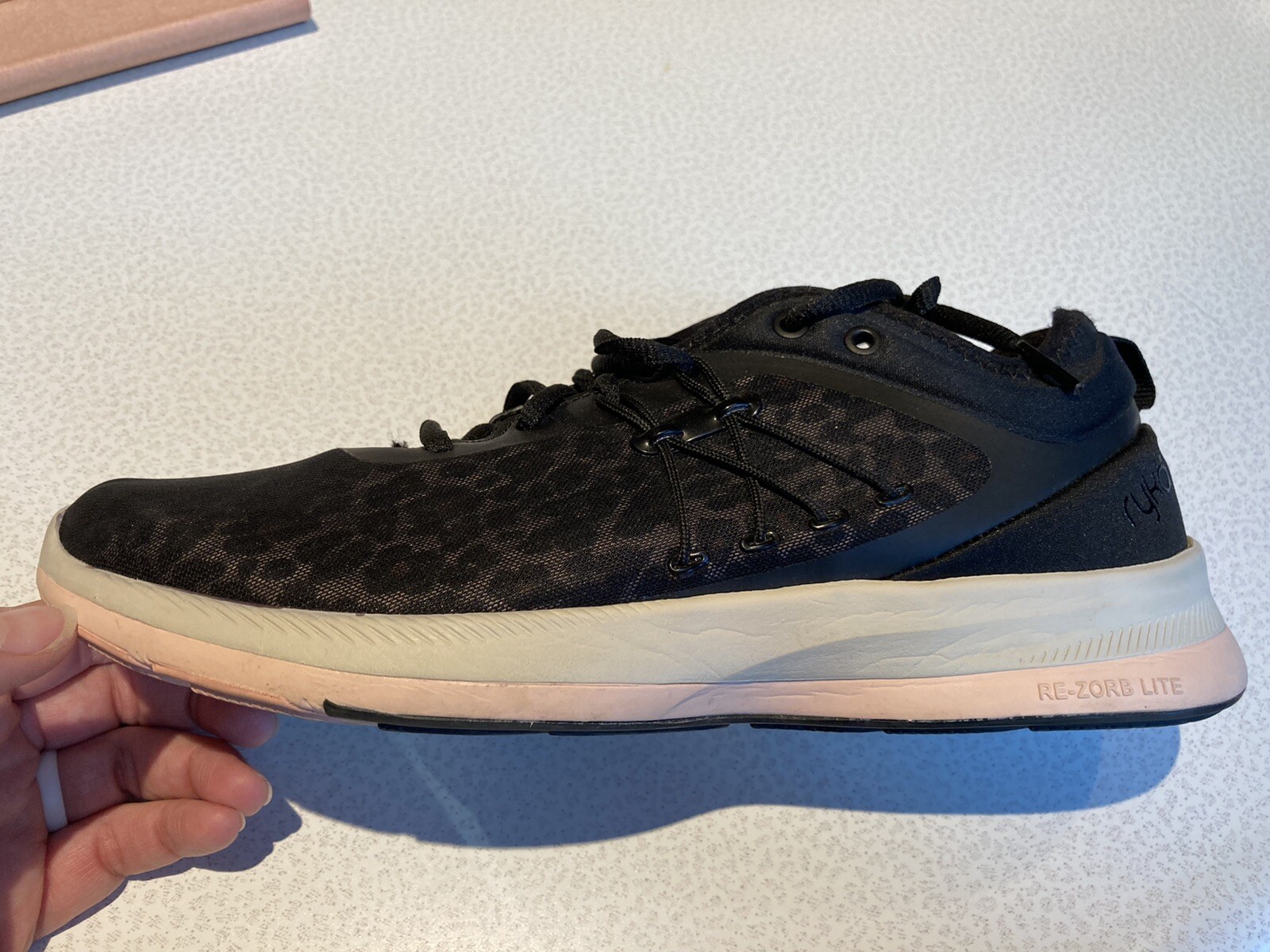 ryka leopard sneakers