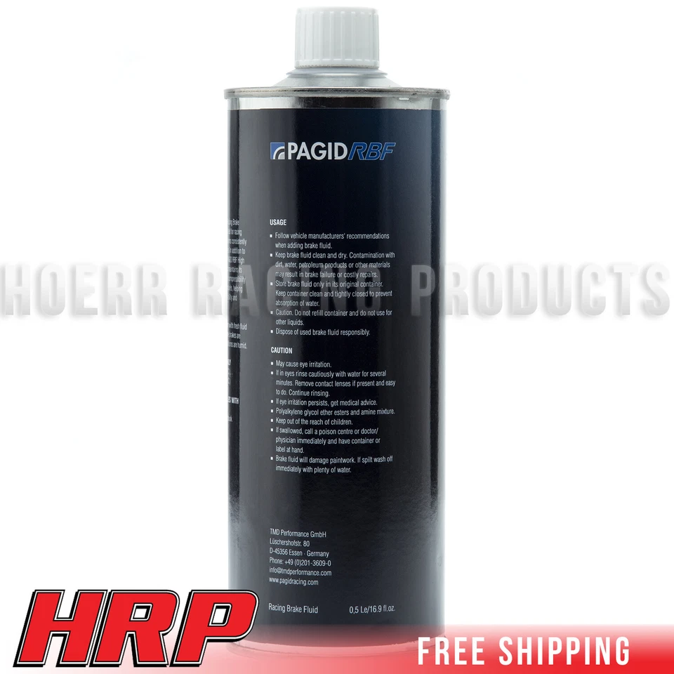 Pagid 9502200014 RBF Racing Brake Fluid .5L/16.9 fl. oz. Pack of 4 - Image 3 of 3