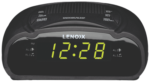 Lenoxx Alarm Clock Radio AM/FM Digital Display CR21 - Picture 1 of 3