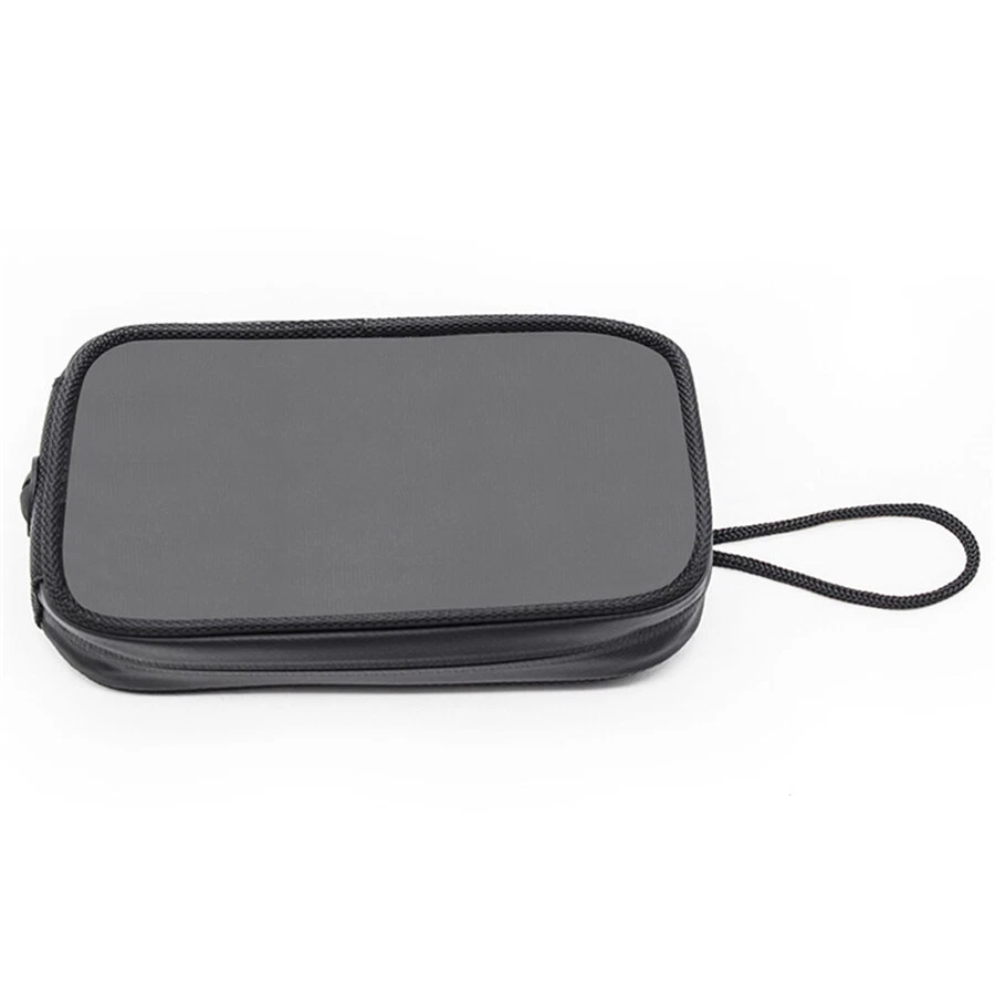 BLACK Magnetic Motorcycle Phone Case Tank Bag Waterproof Fit Iron/Steel Gas Tank Foto 4 de 4