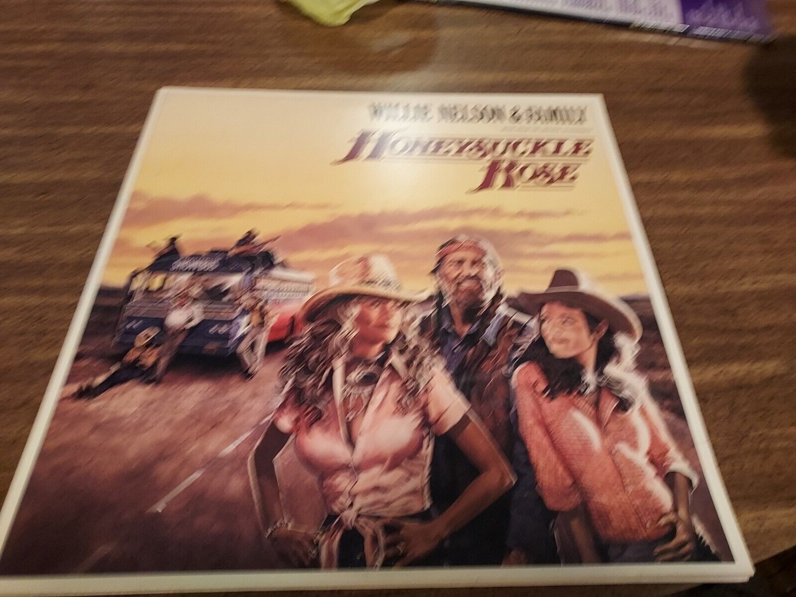 Willie Nelson & Family Honeysuckle Rose 1980 Double Vinyl LP Columbia S2 36752