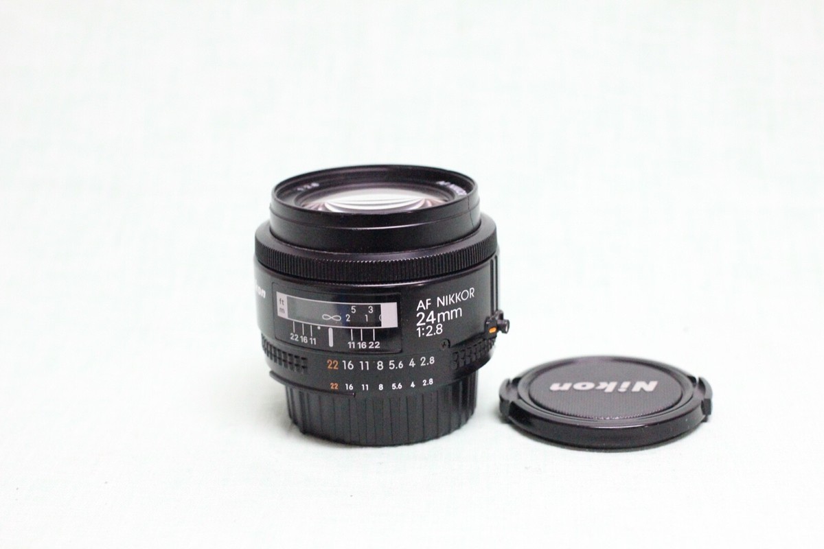 NIKKOR 24mm f/2.8 レンズ (ジャンク品) ジャンクNikon 24mm f⁄2.8 Dレンズ ジャンク Nikon AF NIKKOR 24mm 1