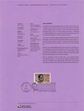 Souvenir Page James Baldwin US 3871 SP1542