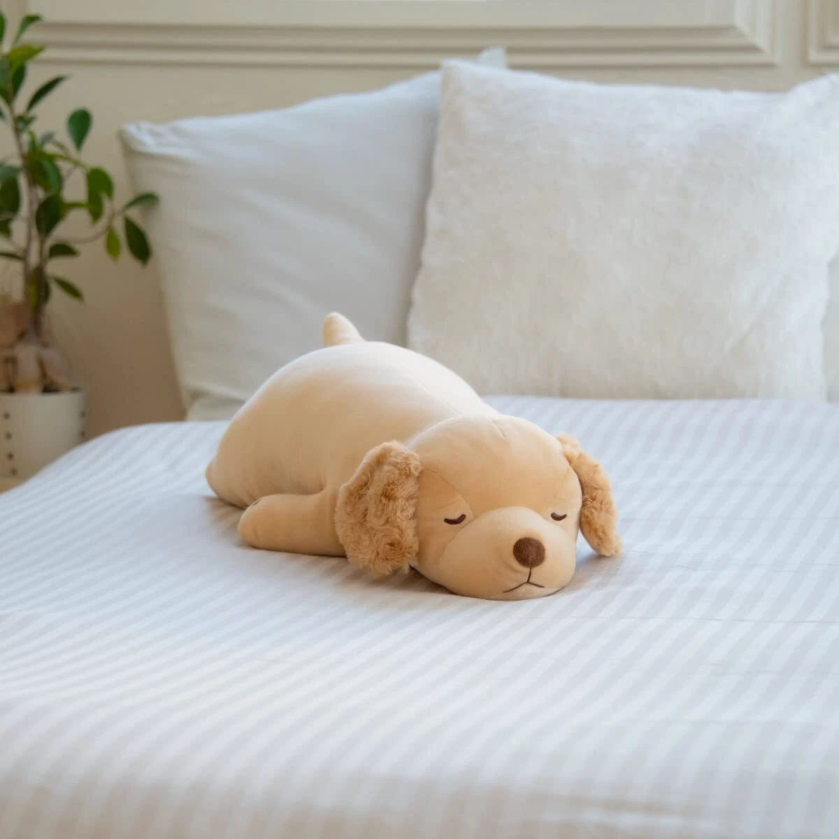 LivHeart Premium Nemu Nemu Body Pillow Hug Pillow Polar golden