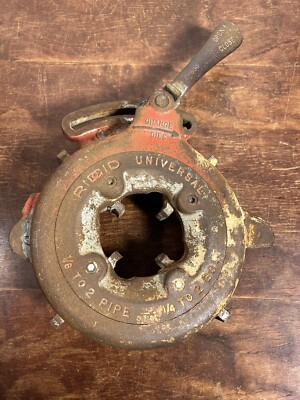 Vtg RIDGID E 660 UNIVERSAL DIE HEAD 1/8 - 2 Pipe and Bolt Threader Thread Cutter