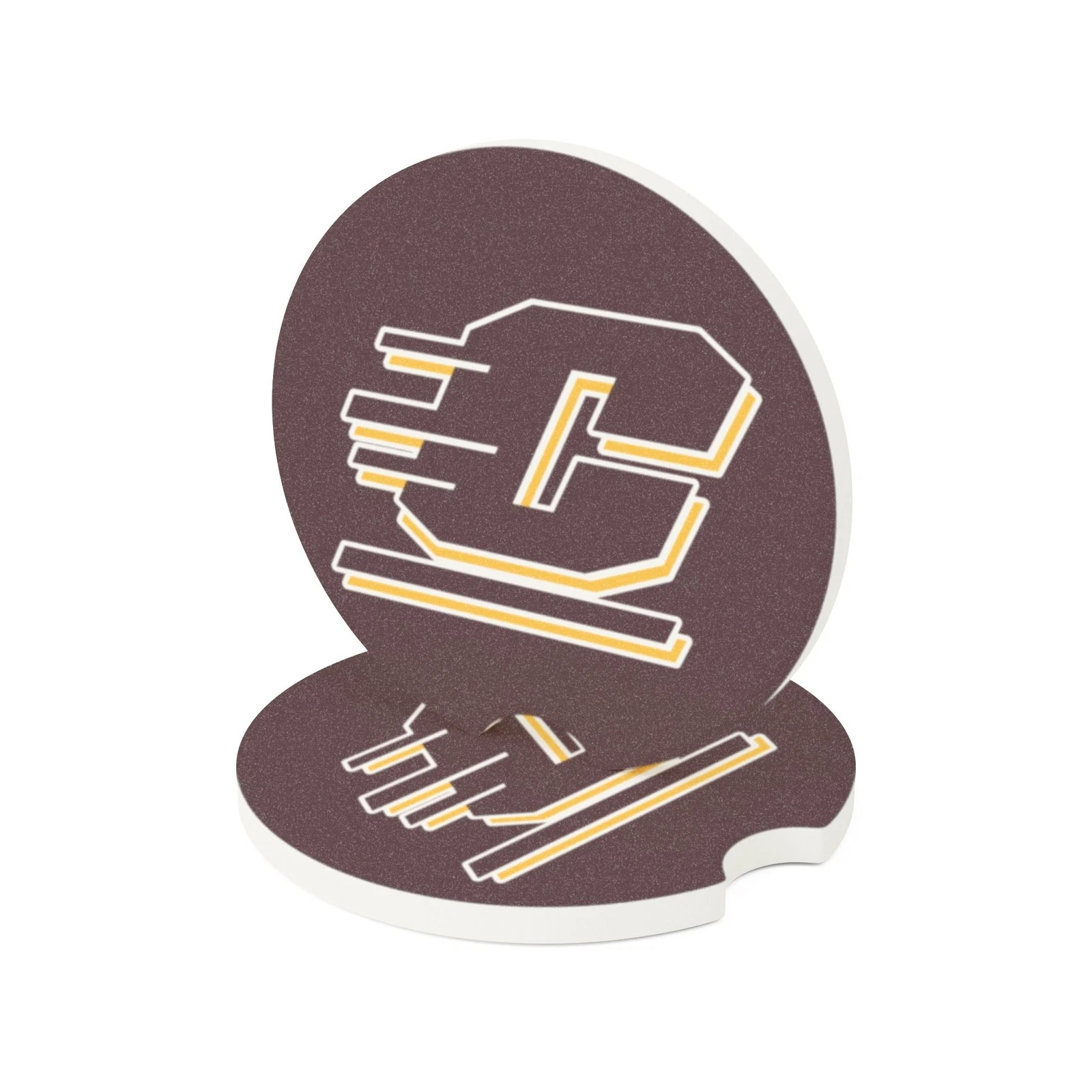 Central Michigan Chippewas Car Coaster – NCAA College Football Cup Holder Insert