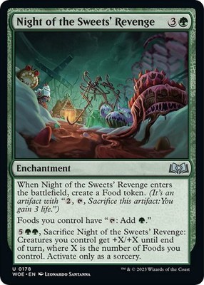 1x Night of the Sweets' Revenge - Wilds of Eldraine - NM  -  MTG