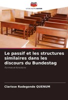 Le Passif Et Les Structures Similaires Dans Les Discours Du Bundestag Quenum