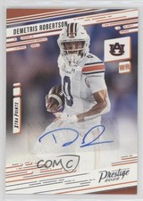 2022 Panini Chronicles Draft Picks Demetris Robertson #PX-DRO Auto 1x1