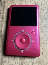 SanDisk Sansa Fuze PINK FM MP3 Player 4GB Working VTG Y2K