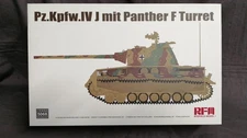1 35 Scale Kit Type Iv Tank J With Panther F Turret Ryefield Model ItH52