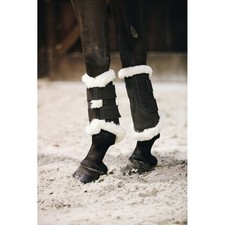 KENTUCKY Turnout Boots Air Guêtres Cheval Poney Taille S Marron Equitation Sheep