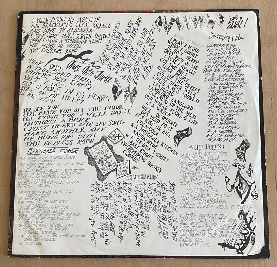 X Wild Gift (1981) Slash Records SR-107 Vinyl LP L.A. Punk Rock New Wave Record - Image 4 of 4