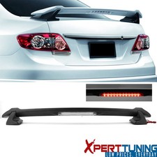 Fits 09-13 Toyota Corolla Sedan Sportive Trunk Spoiler Led 3rd Brake