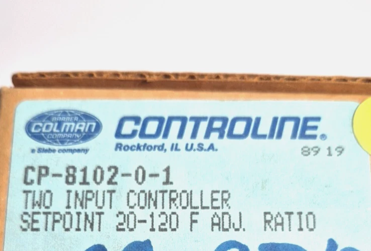 BARBER COLMAN TWO INPUT CONTROLLER CP-8102-0-1 (New Old Stock) - Image 4 of 4