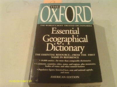 The Oxford Essential Geographical Dictionary
