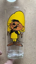 Looney Tunes 1973 Pepsi Pint Glass Speedy Gonzales