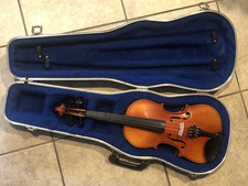 Vintage V Good Suzuki 3/4 Violin Model 102 Nagoya Japan 48060 with Hard Case