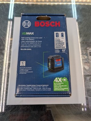 Bosch GLL50-20GL VISI MAX Self Leveling Cross Line Laser Brand New!!! Sealed 