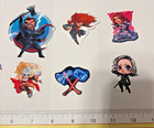 Marvel Avengers Vinyl Sticker Lot 25 Iron Man Hulk Thor Captain America Thanos — photo 8