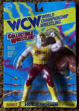 1994 WCW Series 3 Original Toymakers Hulk Hogan Vintage Wrestling Figure MOC WWE