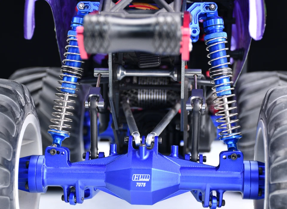 GPM 7075 Alloy Quick Release Rear Axle Housing For LOSI 1/8 LMT 1.0/2.0 LOS-1805 - Image 3 of 4