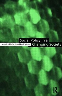 Social Policy IN Auswechseln Gesellschaft Taschenbuch Paul, Mullard, Maur