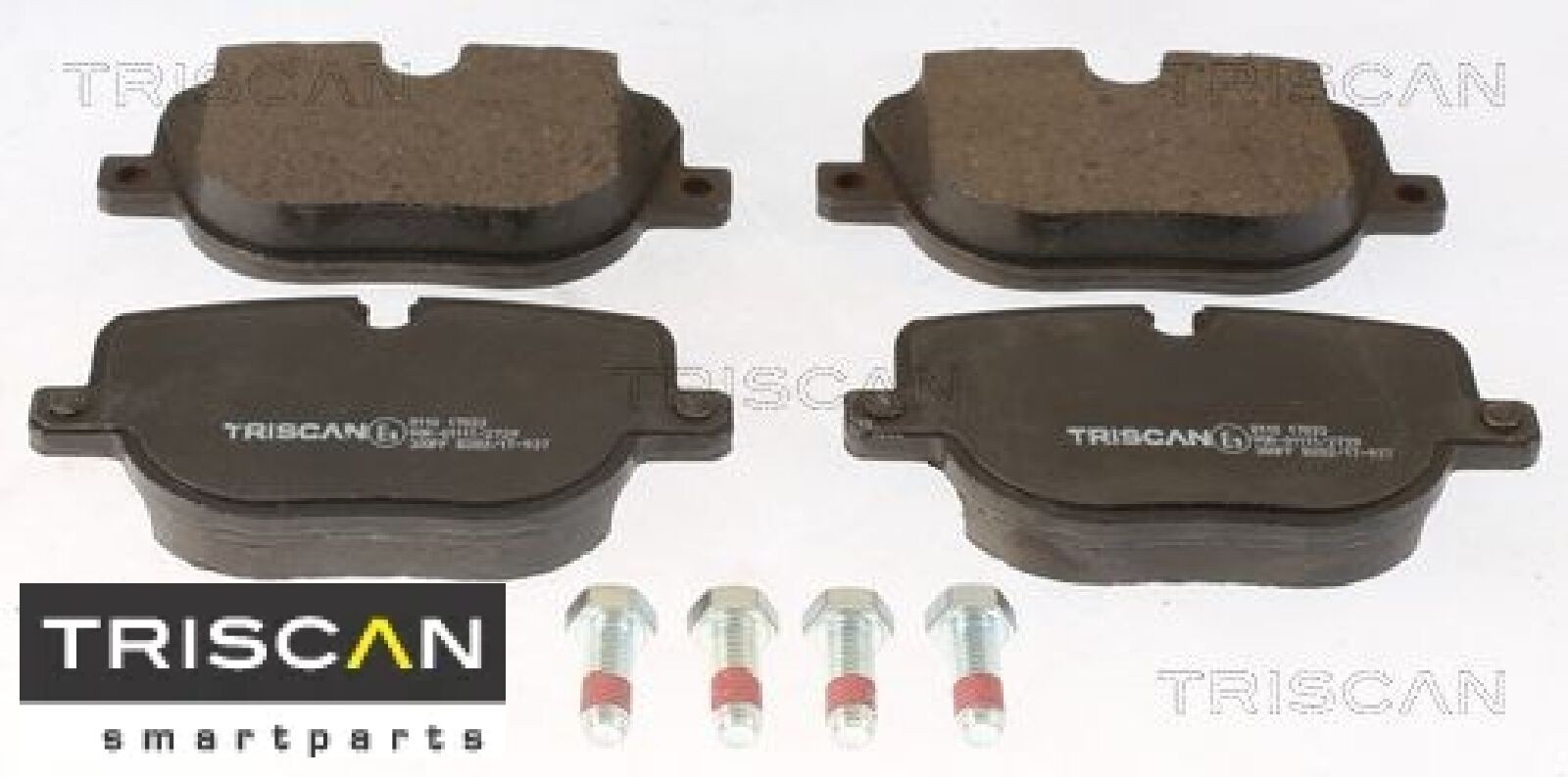 Triscan Bremsbelagsatz, Scheibenbremse 8110 17033 Für Land Rover - Bild 5