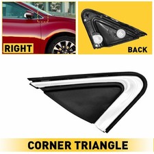 Fits 2013-2019 Nissan Sentra Front Right Fender Mirror Trim Finisher Cover Black Fits 2013-2019 Nissan Sentra Front Right Fender Mirror Trim Finisher Cover Black