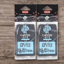 H-E-B Flavor Favorites Car Air Freshners Cafe Ole Coffee, 2-3pk