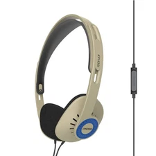 KPH30iRB On-Ear Headphones, in-Line Microphone and Touch Remote Control, Retr...
