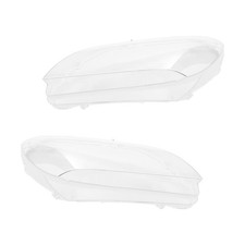 Pair Headlight Lens Cover Clear for BMW 6-Series M6 F06 F12 F13 2010-2015 LH RH