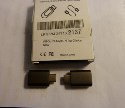 SYNTECH USB C TO USB ADAPTER / ALL TYPE C DEVICES (2PK)